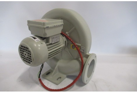 Drukventilator 3 fase 400 volt 0,25 kW 1.0 kPa 11 m³/min. Used